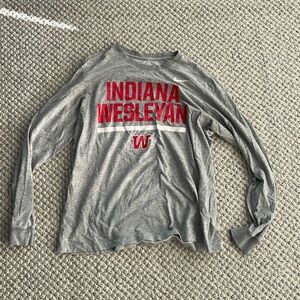 Nike Gray Long Sleeve Tee